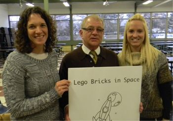 LEGO Bricks in Space